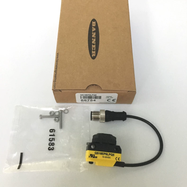 BANNER Sensor QS18EP6LPQ5 68754,New and original,In stock