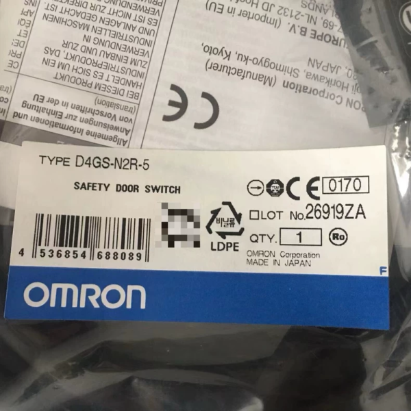 Omron Safety Door Switch,D4GS-N2R-5,brand new and original, in stock - 图片 3
