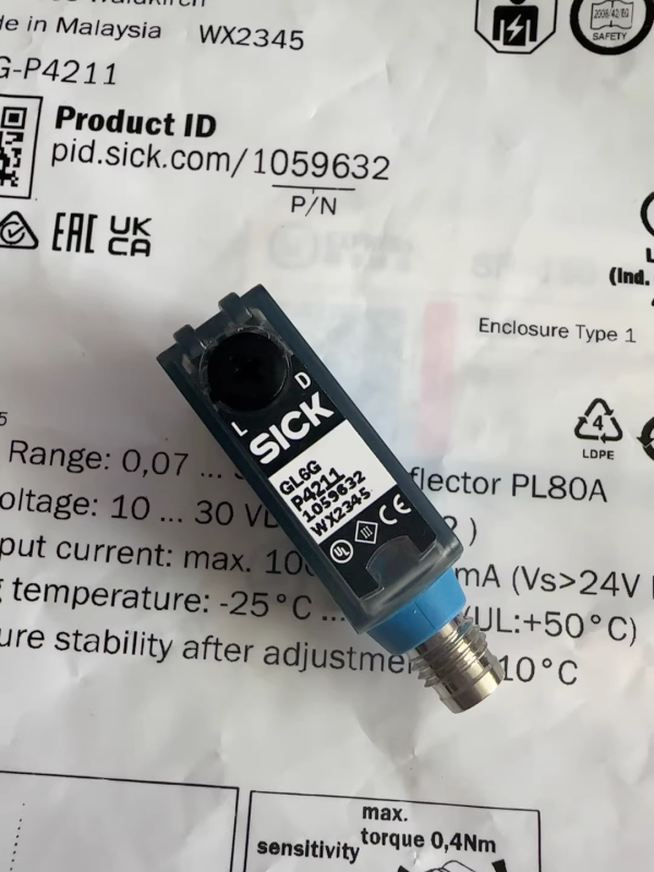 GL6G-P4211,1059632,New and Original Sick,Sensor,In Stock