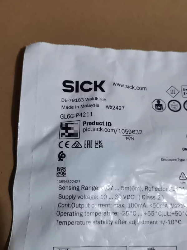 GL6G-P4211,1059632,New and Original Sick,Sensor,In Stock - 图片 3