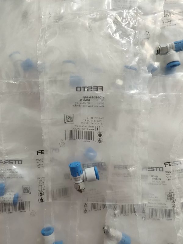FESTO VFOE-LE-T-M5-Q6 8068724 One-way Flow Control Valve ,New and original,In stock - 图片 2