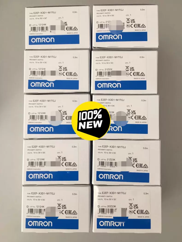 Omron Fiber Optic Sensor,E2EF-X3D1-M1TGJ,brand new and original, in stock