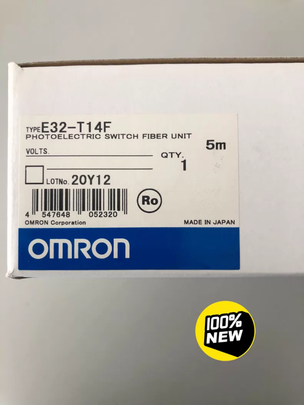 Omron Fiber Optic Sensor,E32-T14F,brand new and original, in stock