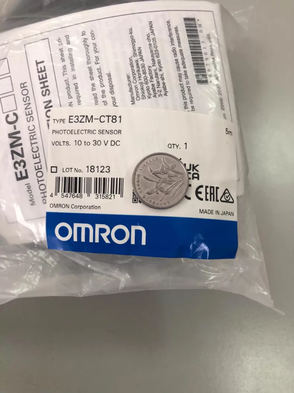 Omron Photoelectric Sensor,E3ZM-CT81,brand new and original, in stock - 图片 3