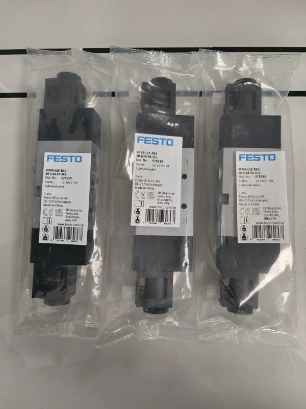 FESTO Solenoid Valve 575519 VUVS-L25-B52-ZD-G14-F8-1C1 ,New and original,In stock