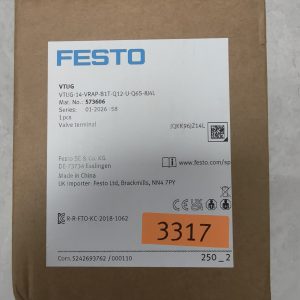 FESTO Valve Island 573606 VTUG-14-VRAP-B1T-Q12-U-Q6S-8J4L ,New and original,In stock