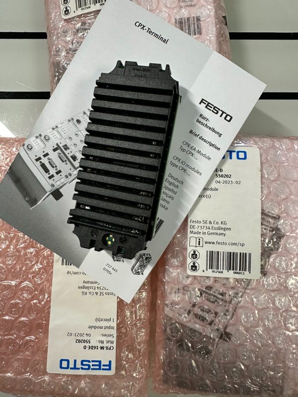 FESTO module 550202 CPX-M-16DE-D   ,New and original,In stock - 图片 5