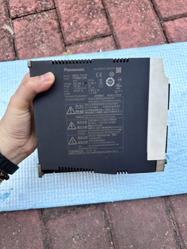Panasonic A6 1kW Servo Drive,MDDLT45SF,Used one,In stock - 图片 2
