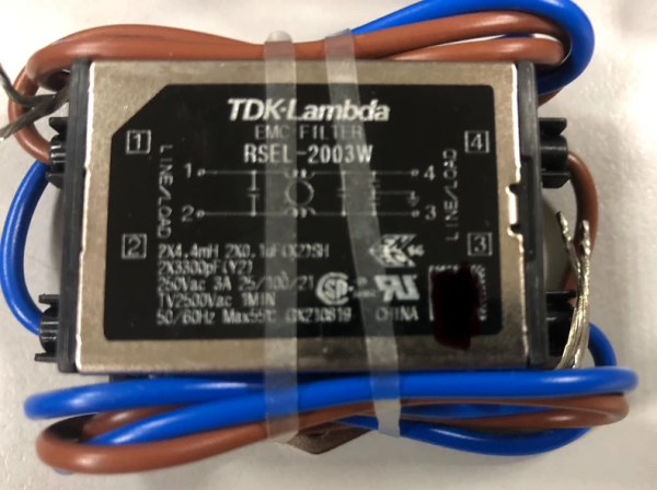TDK Lambda (Japan) Noise Filter,RSEL-2003W,brand new and original, in stock - 图片 3