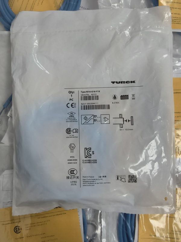 TURCK sensor 40151 NI10-G18-Y1X ,New and original,In stock