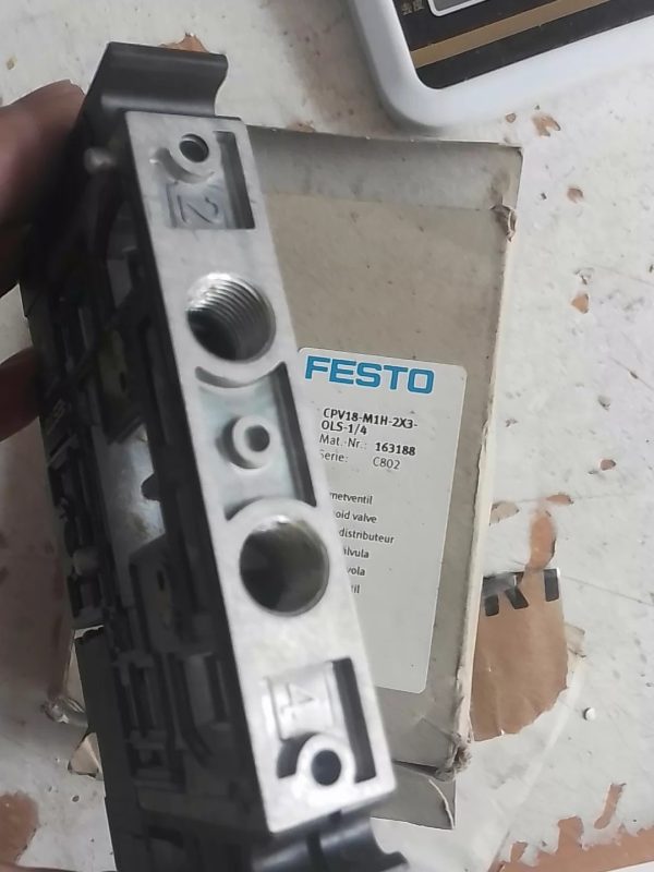 Festo, solenoid valve, CPV18-M1H-2X3-OLS-1/4 163188 ,New and original,In stock - 图片 6