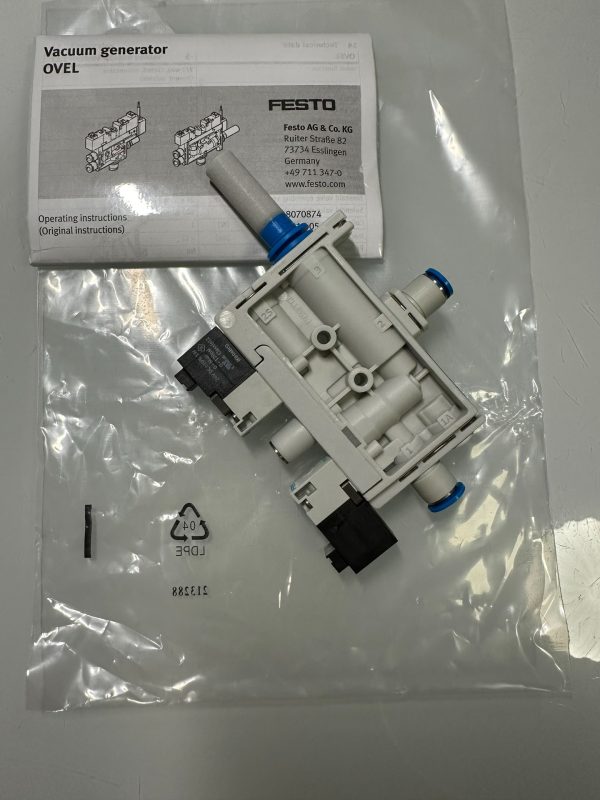 Festo vacuum generator 604121 OVEL-10-H-15-PQ-VQ6-UA-C-A-H3 ,New and original,In stock - 图片 2