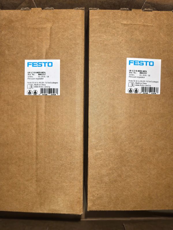 Festo pneumatic regulator LR-1/2-D-MIDI-MPA, 8002257 ,New and original,In stock