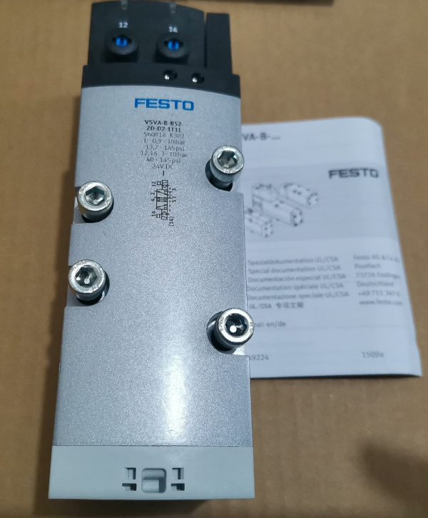 Festo solenoid valve VSVA-B-B52-ZD-D2-1T1L 560818 ,New and original,In stock - 图片 2