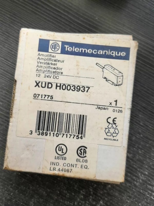 Telemecanique fibre optic amplifier, XUD H003937,New and original,In stock