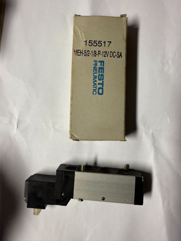 FESTO solenoid valve MEH-5/2-1/8-P-12V DC-SA 155517 ,New and original,In stock - 图片 3