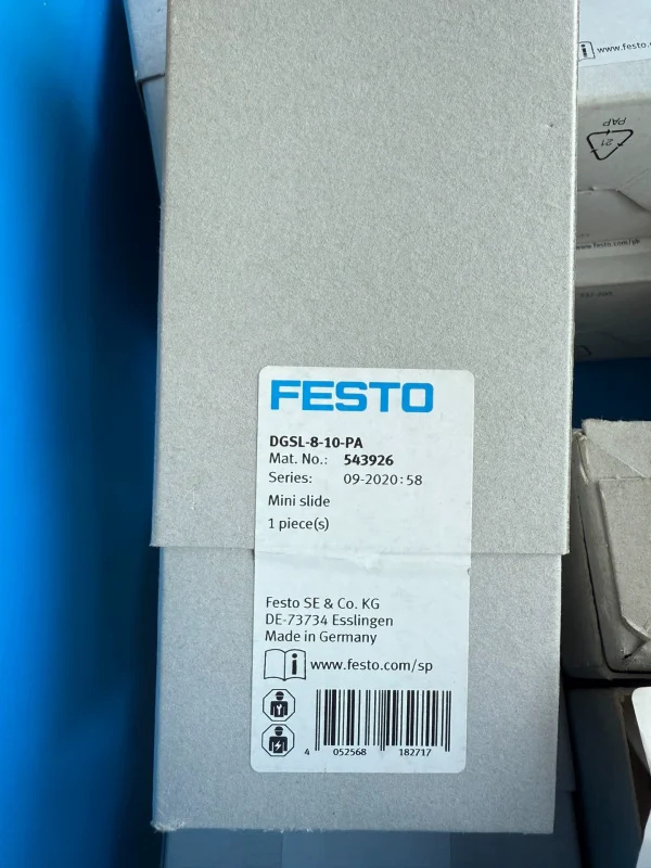 FESTO DGSL-8-10-PA Mini Precision Sliding Cylinder,New and original,In stock