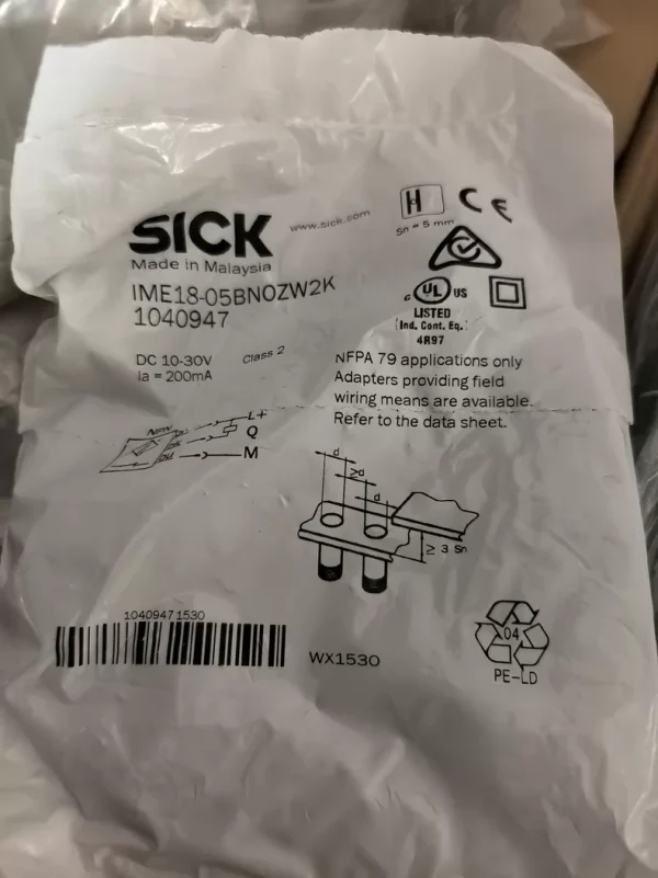SICK proximity switch IME18-05BNOZW2K,New and original,In stock