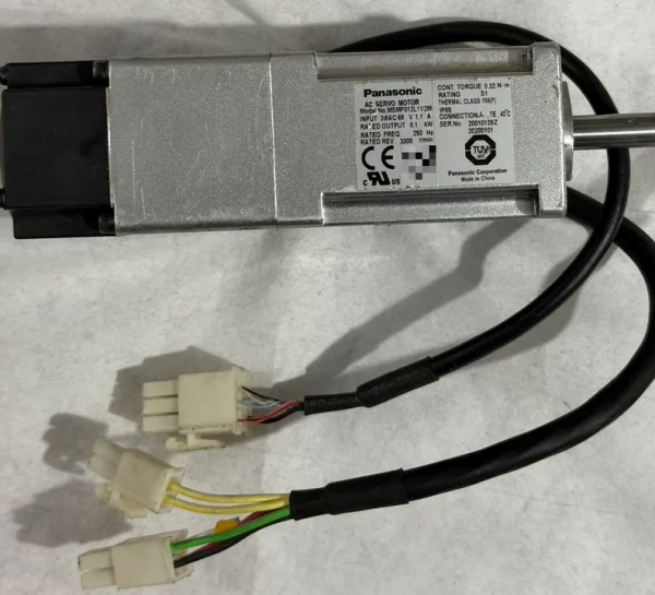 Panasonic MSMF012L1V2M servo motor,Used one,In stock