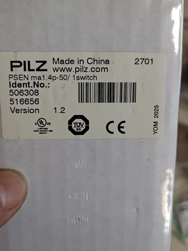 Pilz switch  PSEN ma1.4p‑50/1switch,New and original,In stock
