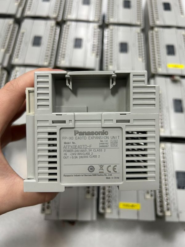 Panasonic FP-X0 E40TD expansion module AFPX0E40DT-F,Used one,In stock
