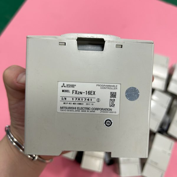 Mitsubishi expansion module FX2N-16EX,Used one,In stock