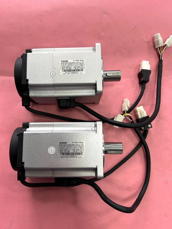 Xinje 750W servo motor with brake MS6H-80CS30BZ1-20P7-S ,Used one,In stock