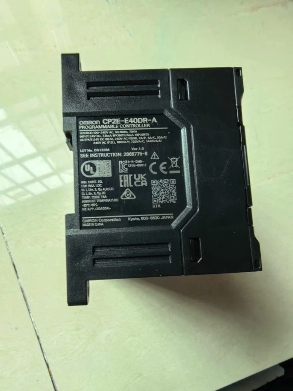 Omron CP2E-E40DR-A PLC controller,Used one,In stock