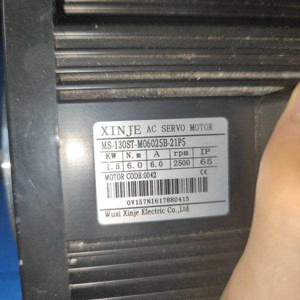 SINTEC MS-130ST-M06025B-21P5 servo motor,Used one,In stock